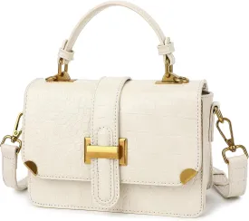 LL LOPPOP Women's Small Classy Crossbody Purse Top Handle Handbags Leather Satchel Bags for Women