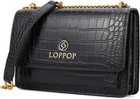 LL LOPPOP Women's Small Classy Crossbody Purse Top Handle Handbags Leather Satchel Bags for Women