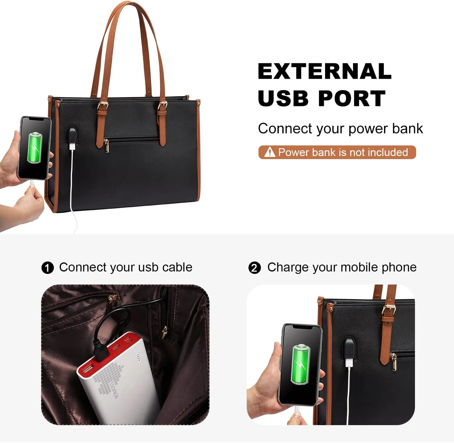 LOVEVOOK Laptop Tote for Women, Fashion Computer Bag 15.6 Inch Large Handbag, Shoulder Bag Purse for Business Work