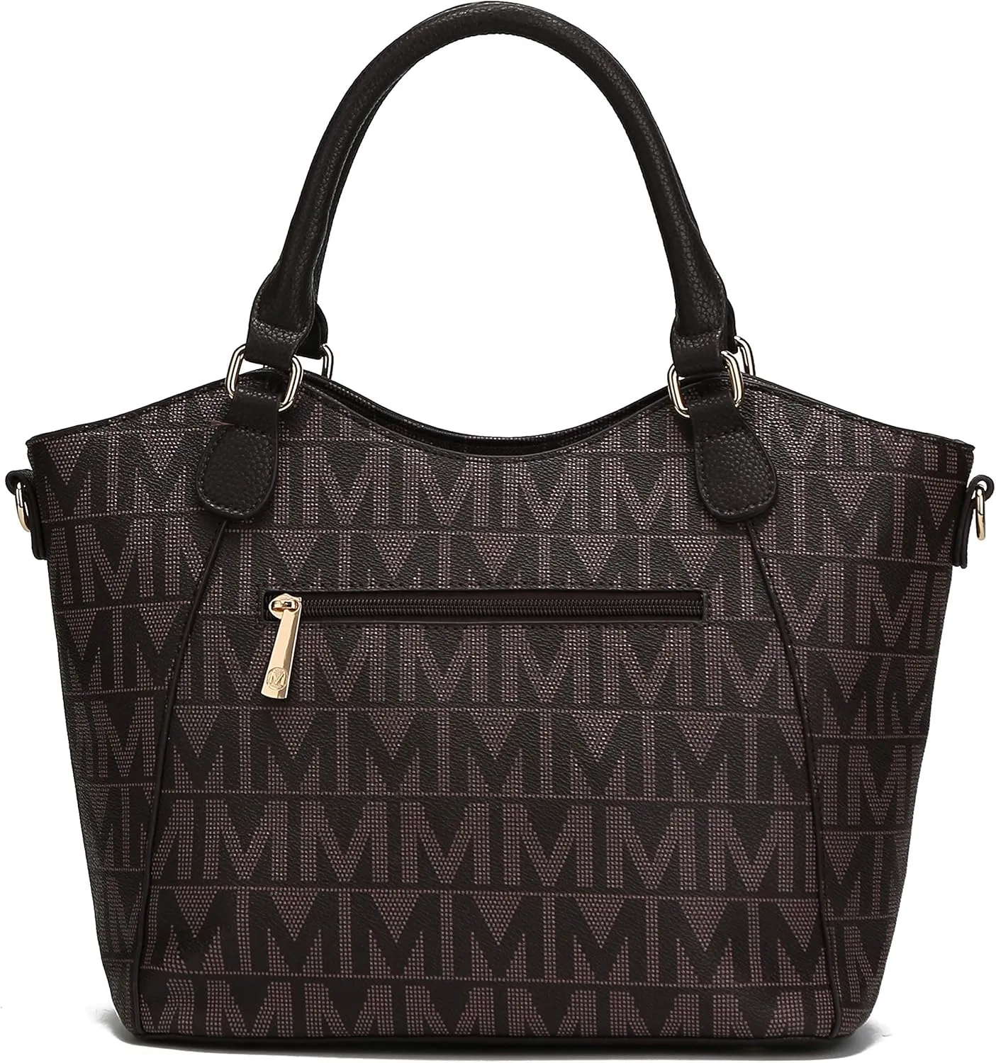 MKF Collection Shoulder Bag for Women, PU Leather Pocketbook Top-Handle Crossbody Purse Tote Satchel Handbag By Mia K