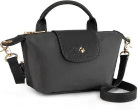 Montana West Mini Crossbody Bag for Women - Lightweight Waterproof Nylon Shoulder Handbag for Travel, Work, and Everyday Use
