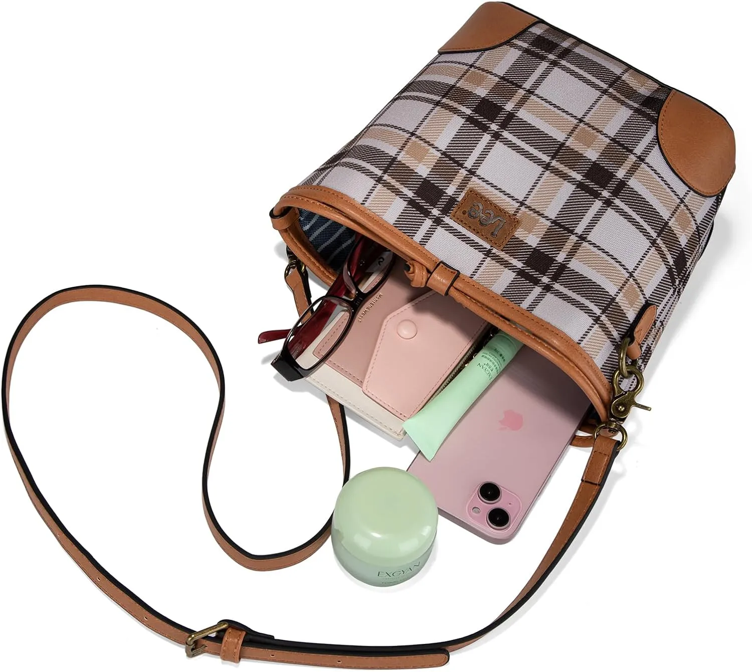 Montana West x Lee Bucket Bags for Women Drawstring Hobo Bags with Crossbody Strap