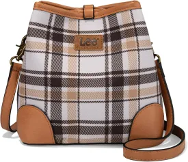 Montana West x Lee Bucket Bags for Women Drawstring Hobo Bags with Crossbody Strap