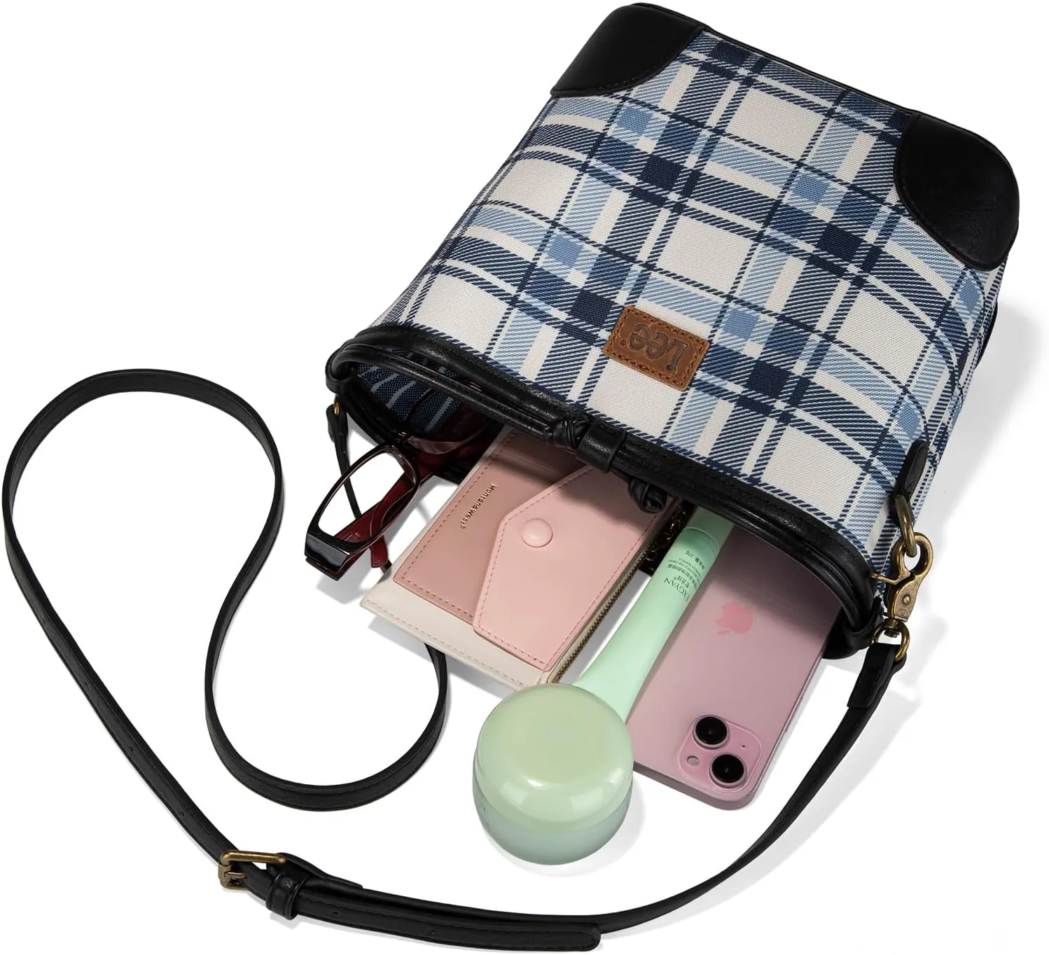 Montana West x Lee Bucket Bags for Women Drawstring Hobo Bags with Crossbody Strap