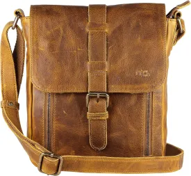 Mou Meraki Genuine Leather Crossbody Purse and Handbags - Crossover Bag Over the Shoulder
