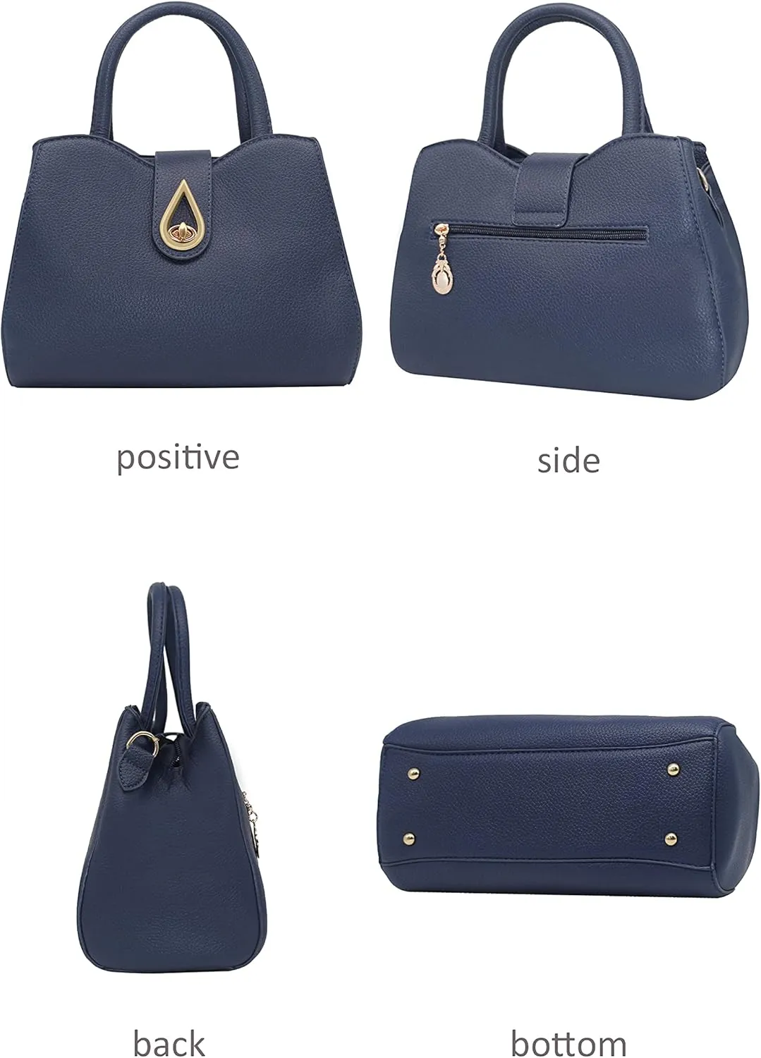 Pahajim Womens Leather Purses and Handbags Top Handle Satchel Bags Tote Bags Tote Purses for Women