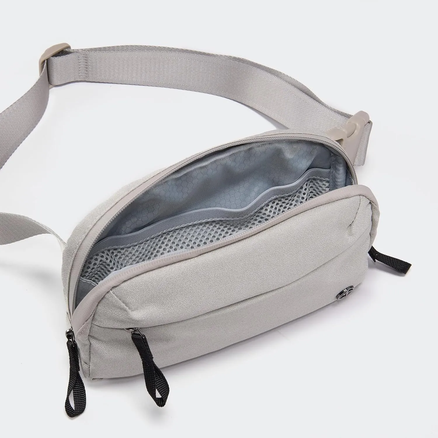Pander Crossbody Sling Bag for Travel, Outdoor, and Everyday Use  Adjustable Strap, Lightweight Shoulder Bag, Light Grey
