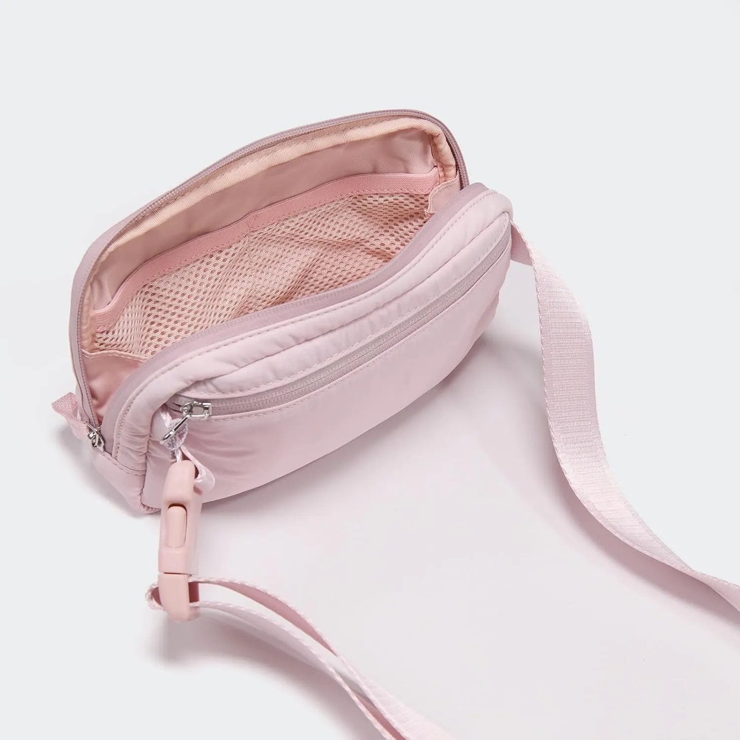 Pander Crossbody Sling Bag for Travel, Outdoor, and Everyday Use  Adjustable Strap, Lightweight Shoulder Bag, Pink