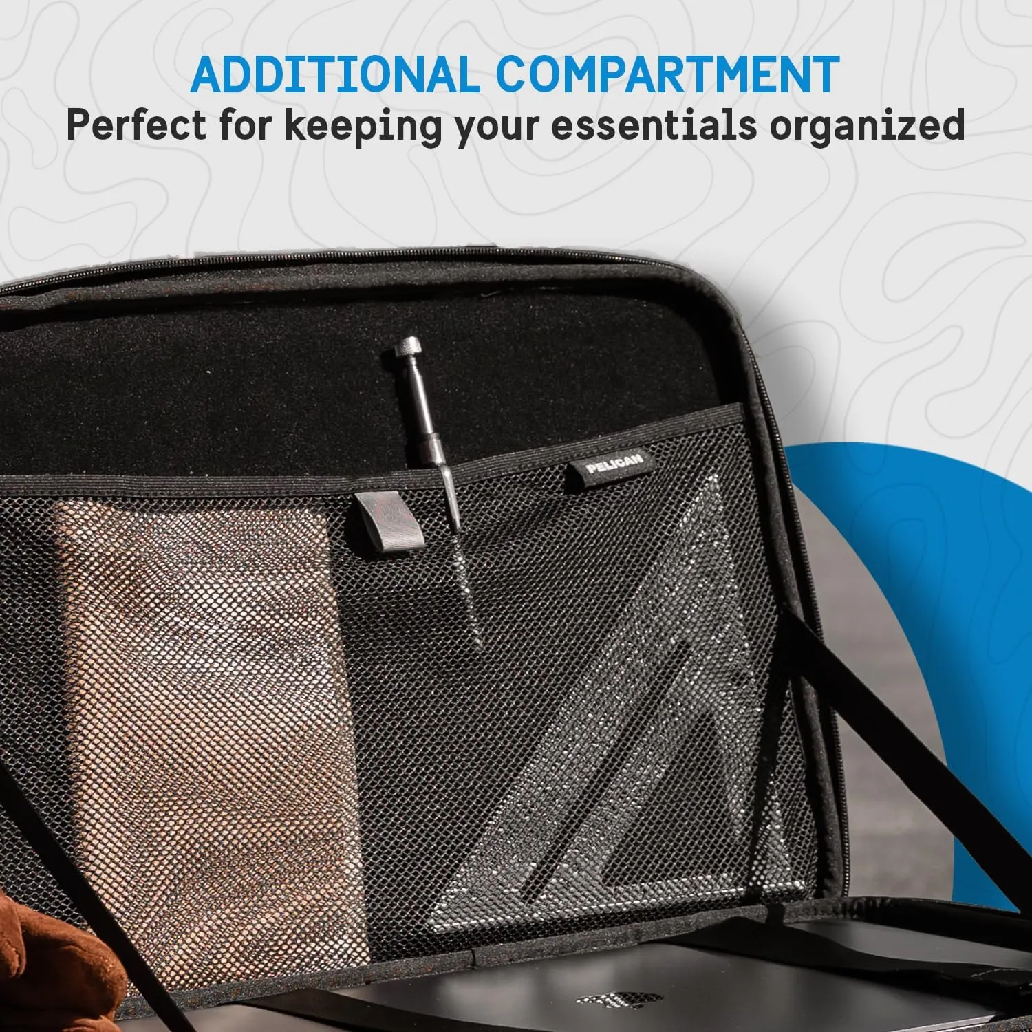 Pelican Adventurer - Laptop Bag/Case 16 Inch - [Elastic Carrying Handle] [Secure Zip Lock] Waterproof, Scratchproof and Heavy Duty Laptop Sleeve for All Laptops from 14 inches up to 16 inches - Black