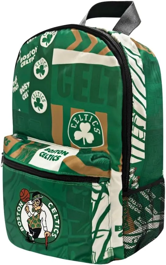 Pro Specialties Group Boston Celtics basketball travel backpack, hiking, gym Backpack durable bag designed for men and women. Ideal for Adults, extra-large & waterproof use for various activities