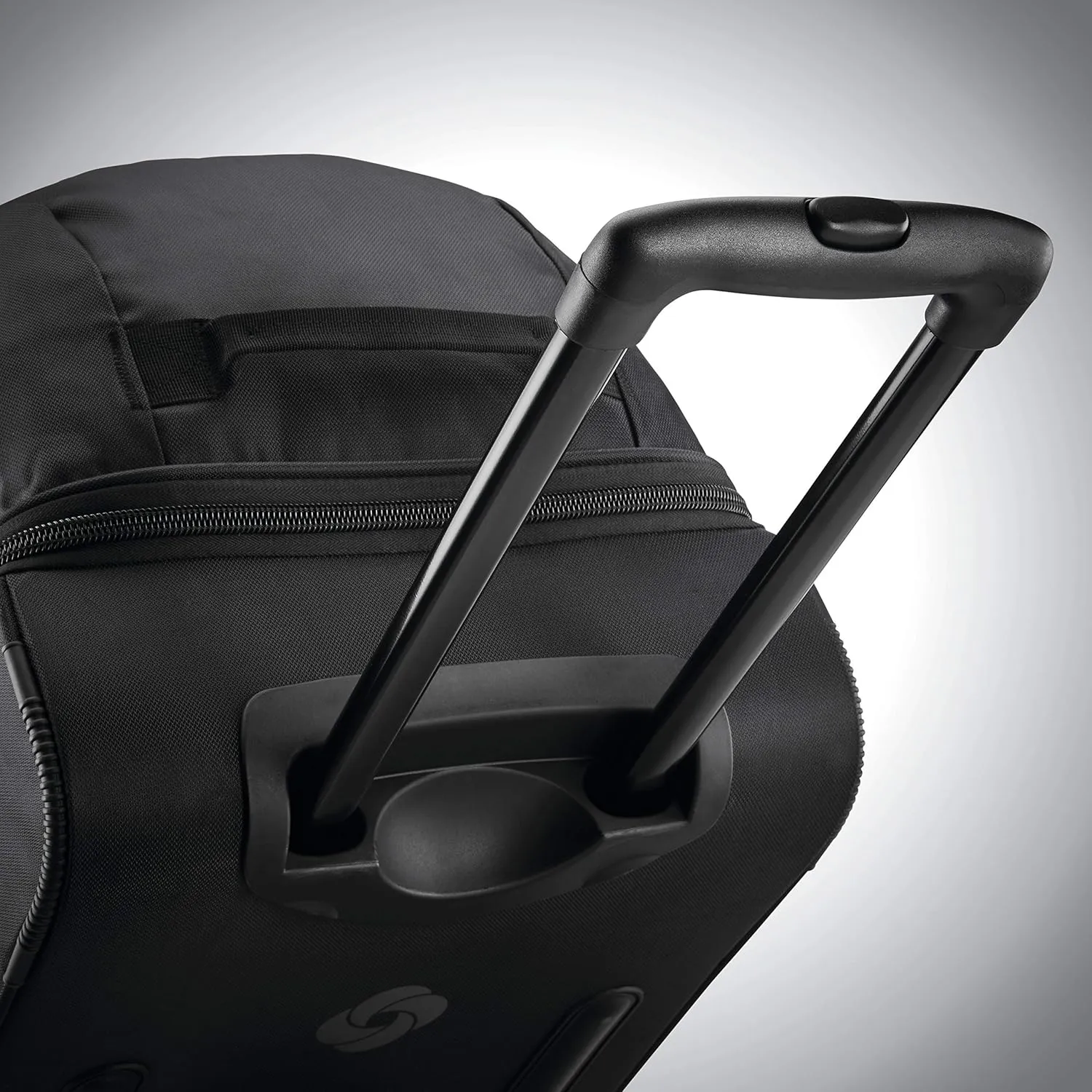 Samsonite Andante 2 Wheeled Duffel Bag  28-Inch Durable Rolling Luggage with Inline Skate Wheels, Push-Button Handle & Spacious Compartments  Travel-Friendly and Lightweight - All Black