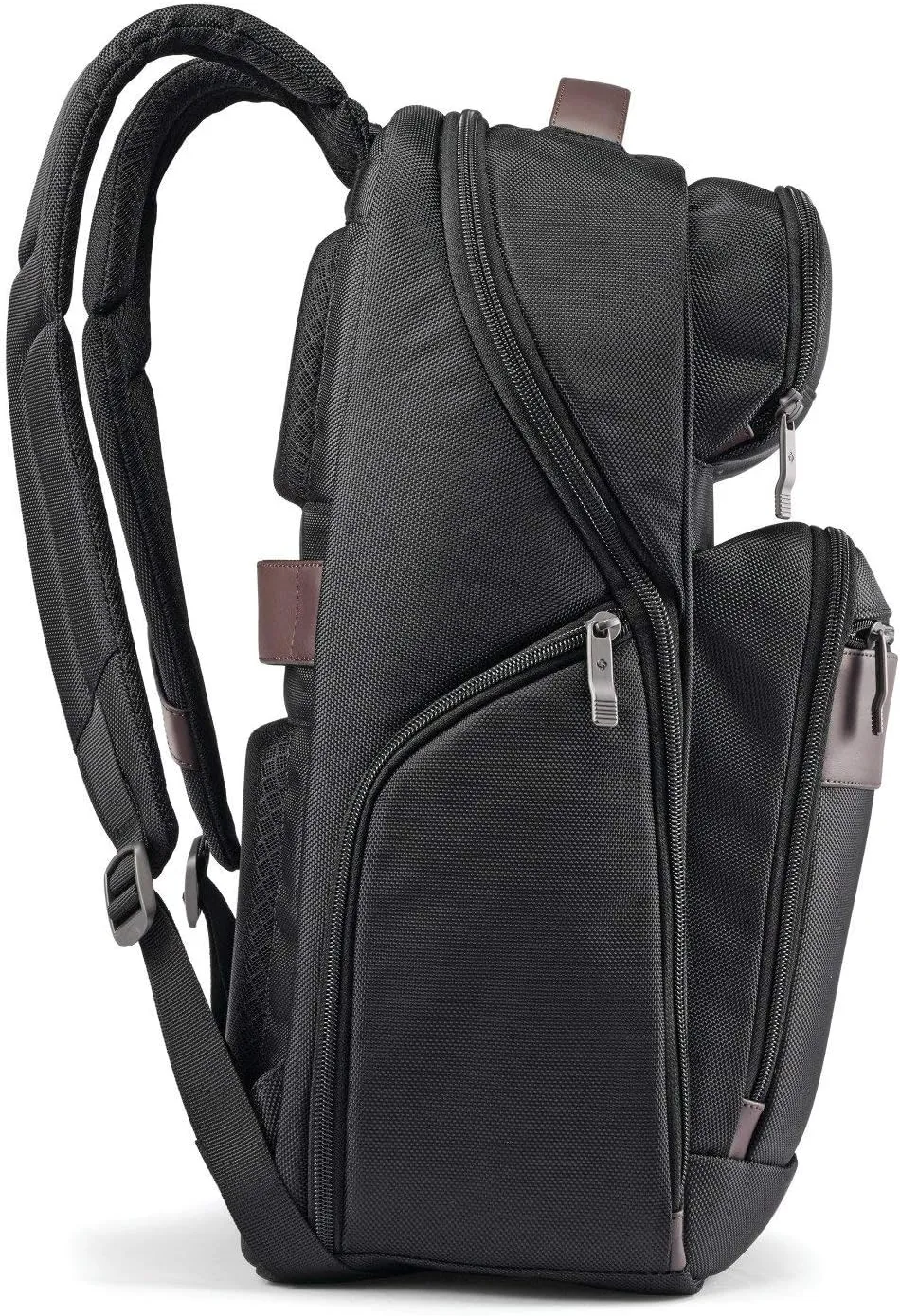 Samsonite Kombi Business Backpack  Ballistic Nylon, 15.6 Laptop Compartment, Tablet Pocket, SmartSleeve, Multi-Pocket Organizer, Padded Straps & Back, Top Handle, Fleece-Lined Accessory Pocket