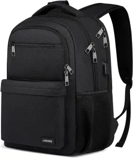 School Backpack for Teen Boys, 17.3 Inch Laptop Bookbag with USB Charging Port, Waterproof Backpack for High School & College Students, Durable Travel Backpacks for Teens