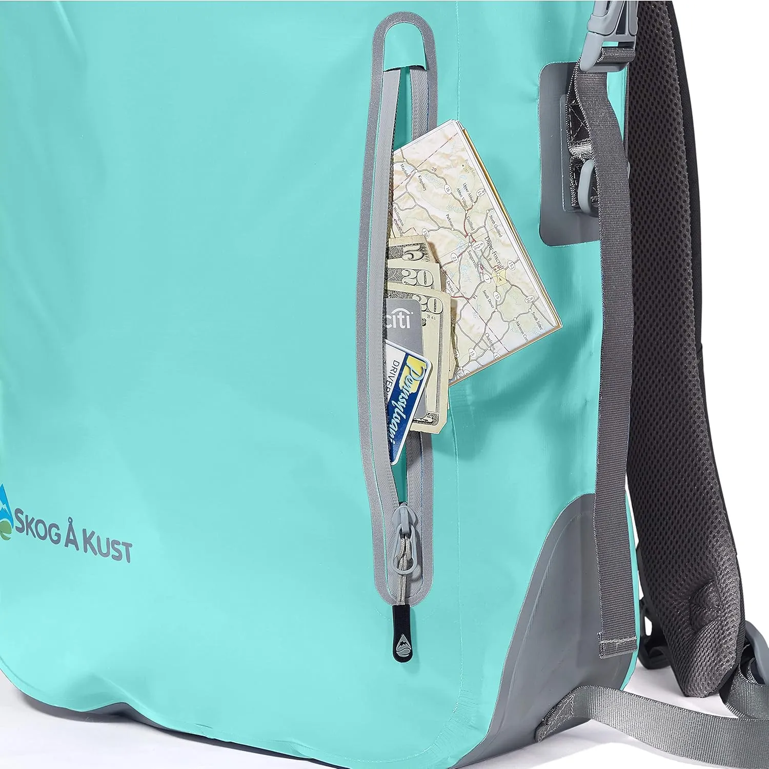 Skog  Kust BackSak Heavy Duty Waterproof Backpack - Gear Bag for Sports, Travel, & More - 25 & 35 Liter Sizes