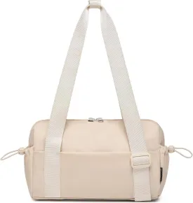 Small Gym Bag for Women Mini Duffle Bag with Wet Compartment, Lightweight Waterproof Cute Tote for Girls Workout Sport Travel,Beige