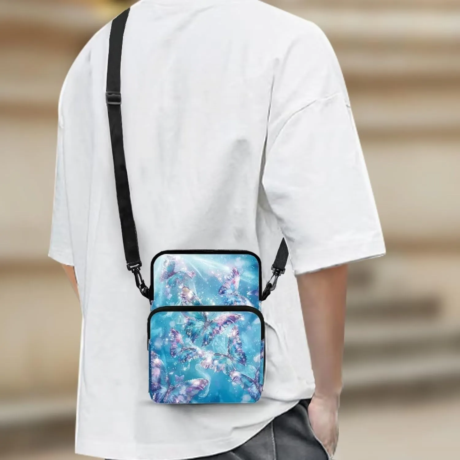 Small Small Messenger for Women Men Crossbody Bags Handbags Purses Fanny Pack Wallet Bag Coin Purse Backpack