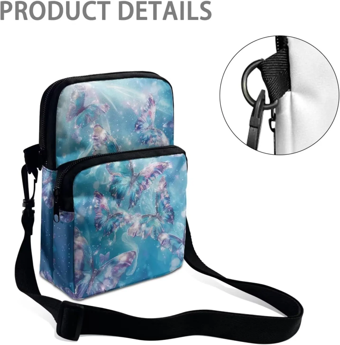 Small Small Messenger for Women Men Crossbody Bags Handbags Purses Fanny Pack Wallet Bag Coin Purse Backpack