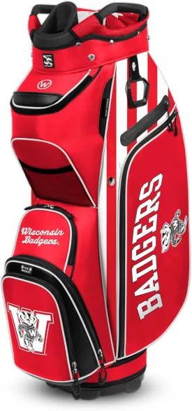 Team Effort Bucket III Cooler Cart Bag Limited Edition NCAA Wisconsin Badgers