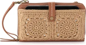The Sak Iris Smartphone Crossbody Purse - Women's Cellphone Bag & Wallet For Everyday - Convertible Wristlet With Zipper