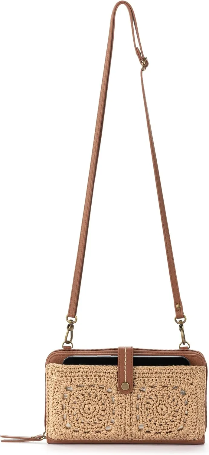 The Sak Iris Smartphone Crossbody Purse - Women's Cellphone Bag & Wallet For Everyday - Convertible Wristlet With Zipper