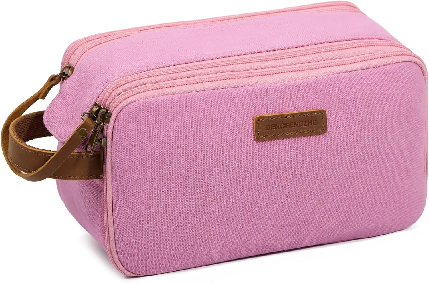 Toiletry Bag for Women, Cosmetic Makeup Bag Organizer Travel Bag for Toiletries, Dopp Kit Large Capacity Water Resistant Shaving Bag for Accessories
