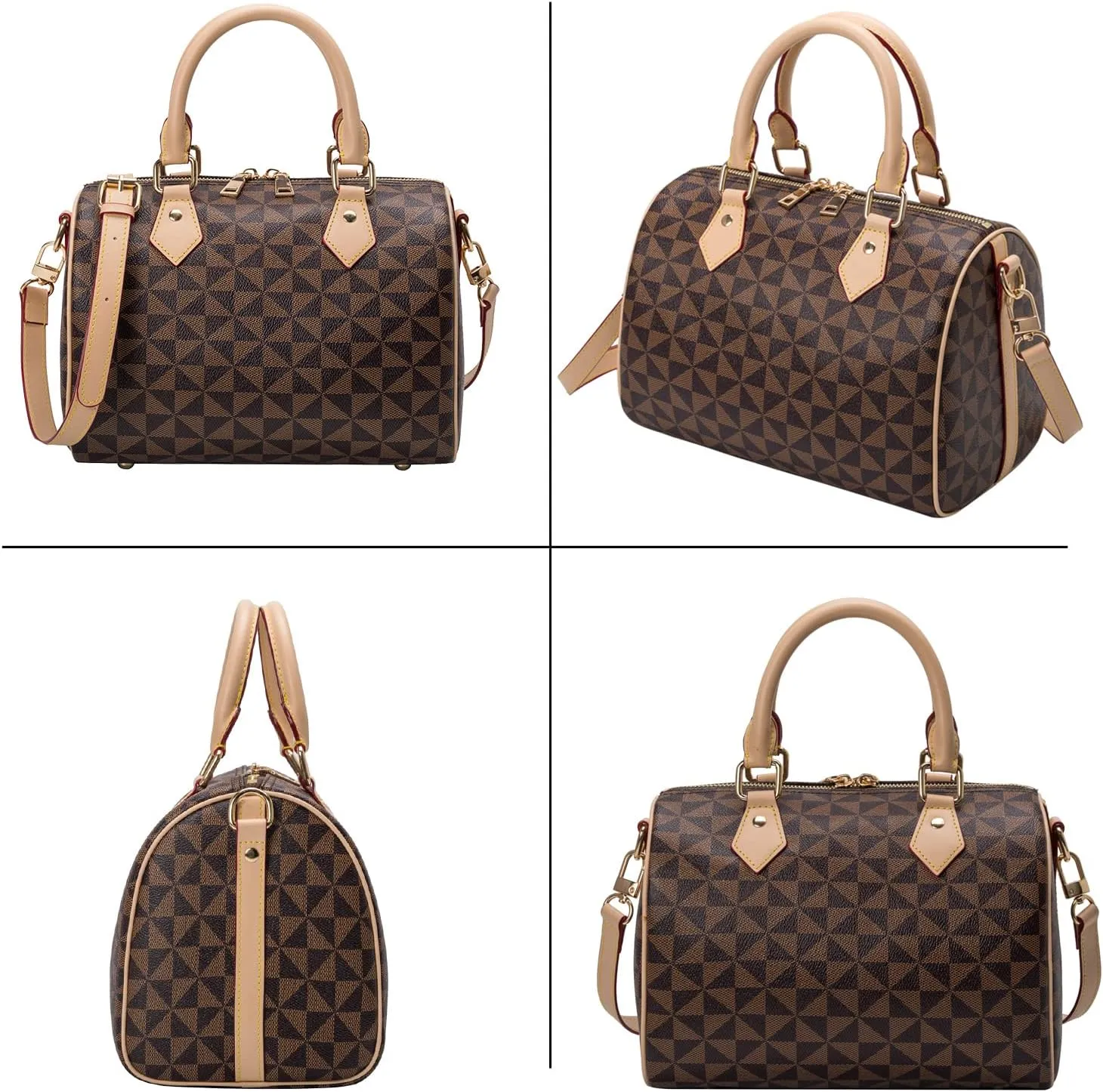Top Handle Bags for Women Fahsionable Designer Crossbody Purse Large Cute Satchel Handbag