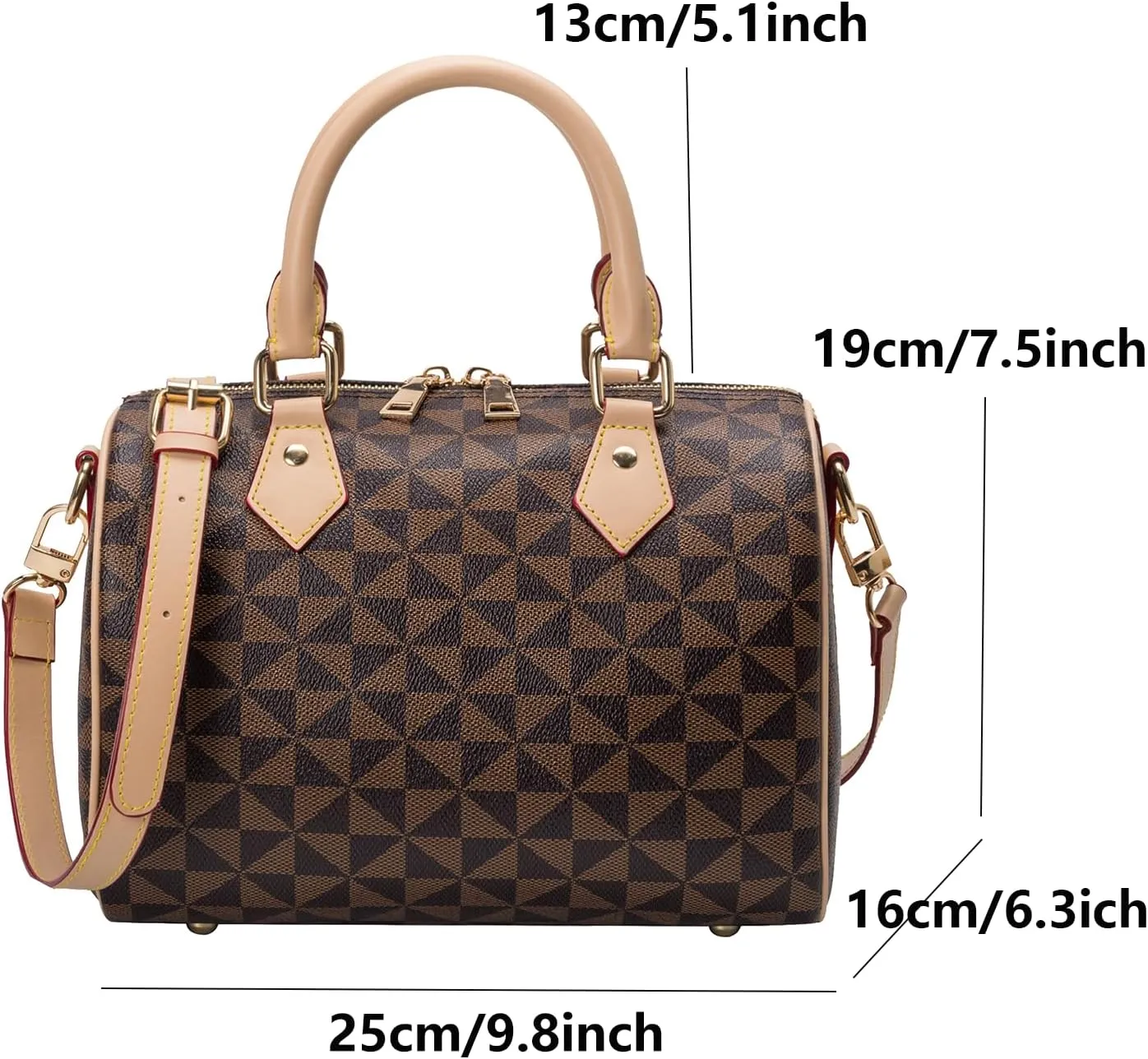 Top Handle Bags for Women Fahsionable Designer Crossbody Purse Large Cute Satchel Handbag