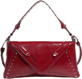 Trendy Studded Clutch Bag For Women Vegan Leather Envelope Purse Elegant Womens Shoulder Bag Y2K Punk Purse Work 2025