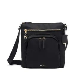 Tumi Voyageur Carmel Crossbody Black