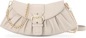 VX VONXURY Leather Clutch Purses for Women Convertible Crossbody Purses with Detachable Strap Handbag for Wedding Party