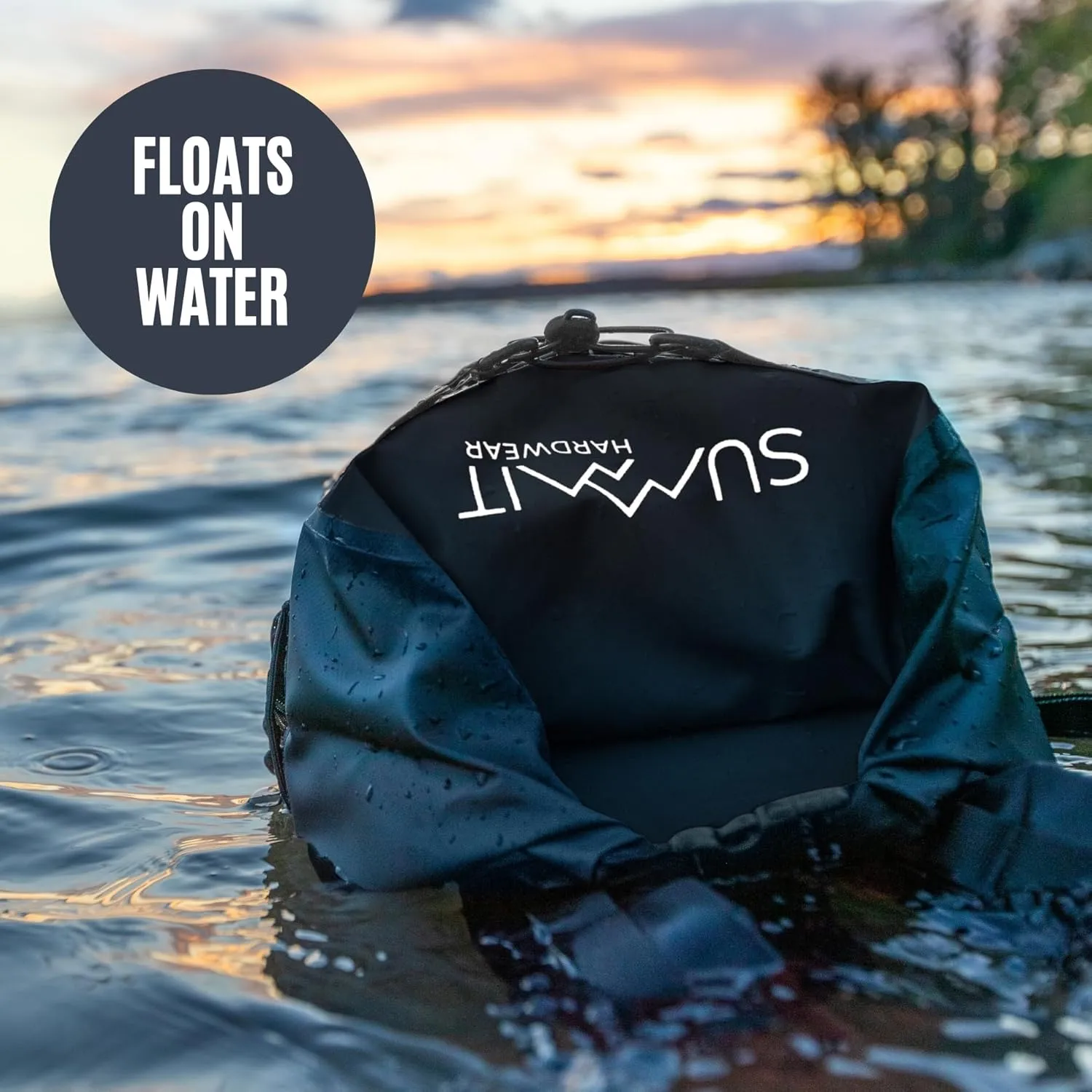 Waterproof Backpack Dry Bag Backpack with Roll Top Closure  Hiking Backpack  Dry Sack for Kayaking (Leaf Green, 35 Liter)