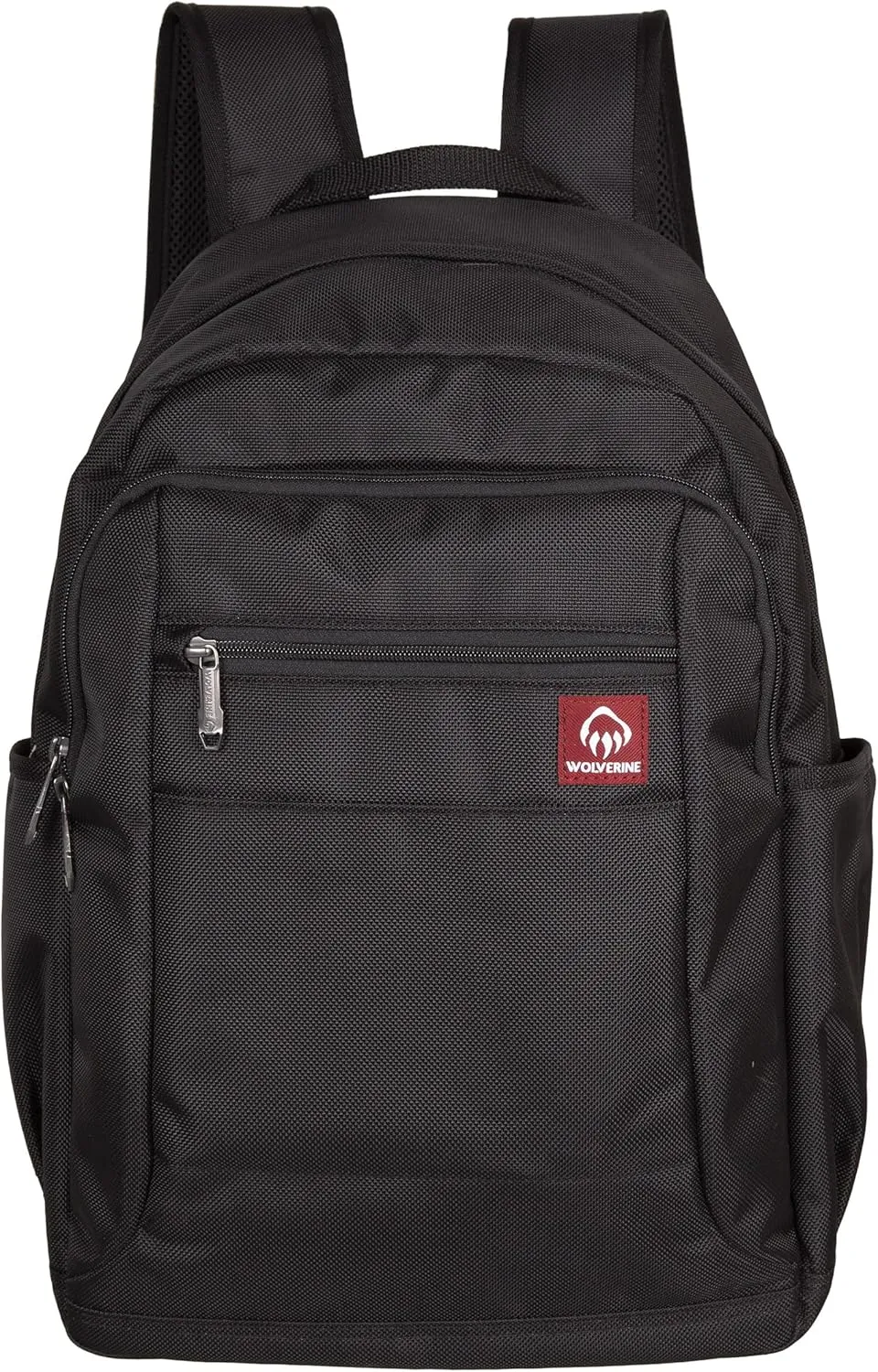 WOLVERINE Lightweight, Water Resistant Rugged Laptop Backpack for Travel or Work, Commuter-Black, 22L