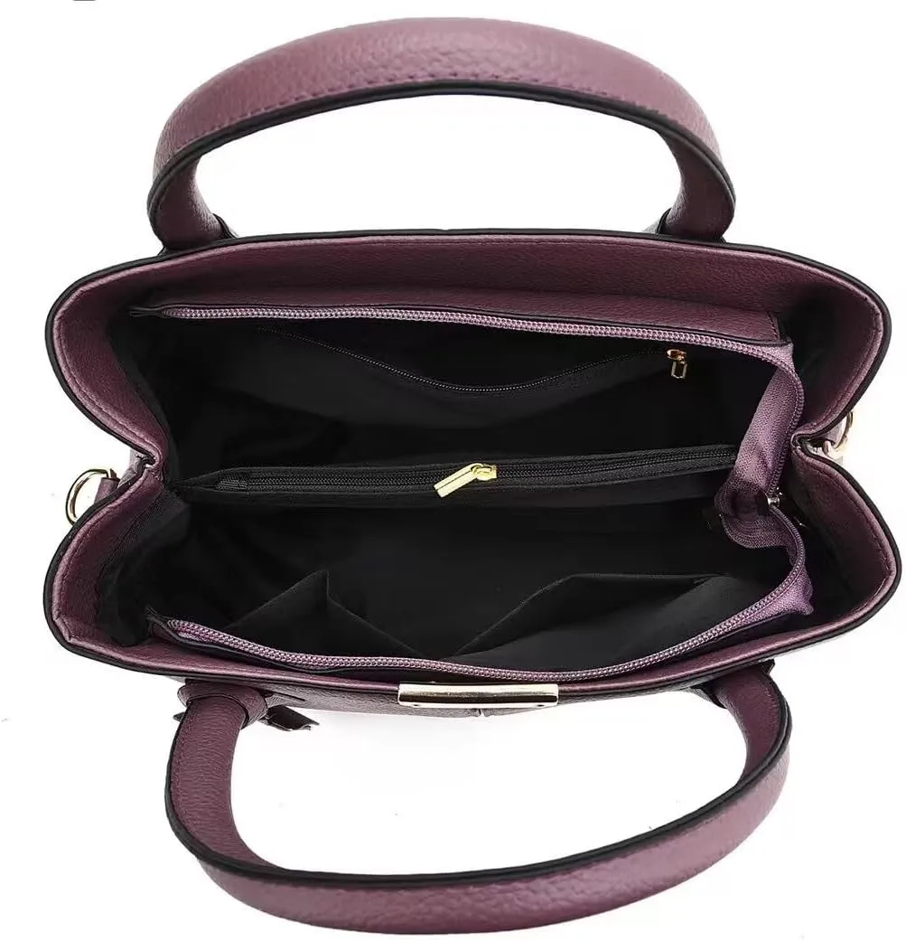 Women Classy Satchel Handbag Tote Purse Handle Bag Shoulder Bag