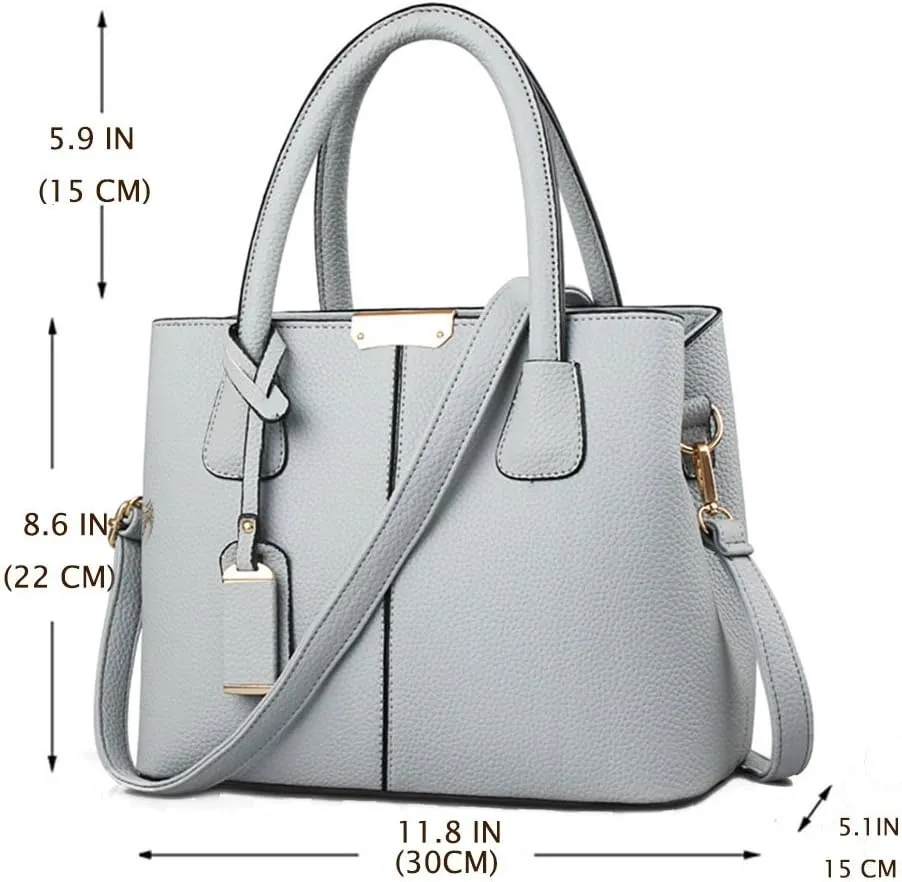 Women Classy Satchel Handbag Tote Purse Handle Bag Shoulder Bag