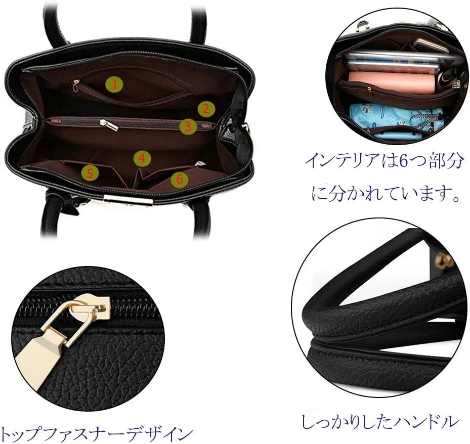 Women Classy Satchel Handbag Tote Purse Handle Bag Shoulder Bag