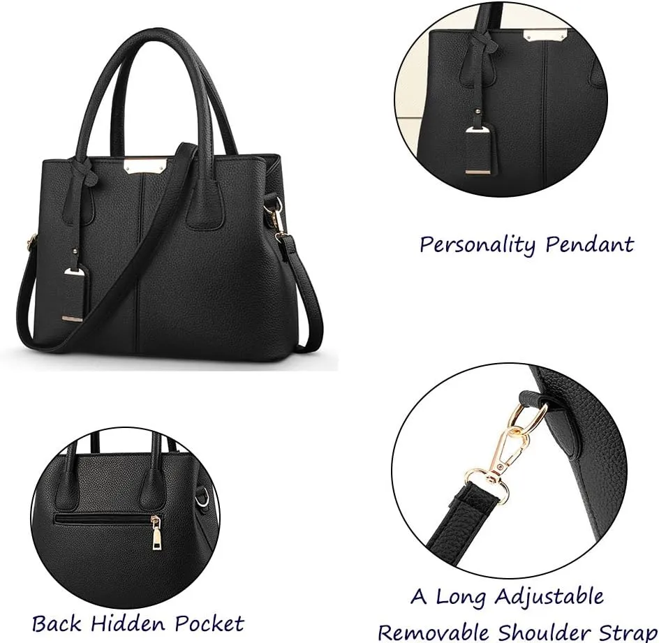 Women Classy Satchel Handbag Tote Purse Handle Bag Shoulder Bag