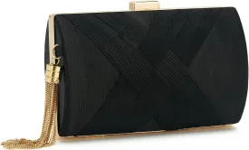 Women Clutch Bag Evening bag Fringed Evening Handbag,Lady Party Wedding Clutch Purse Chain Shoulder Cross Body Bag