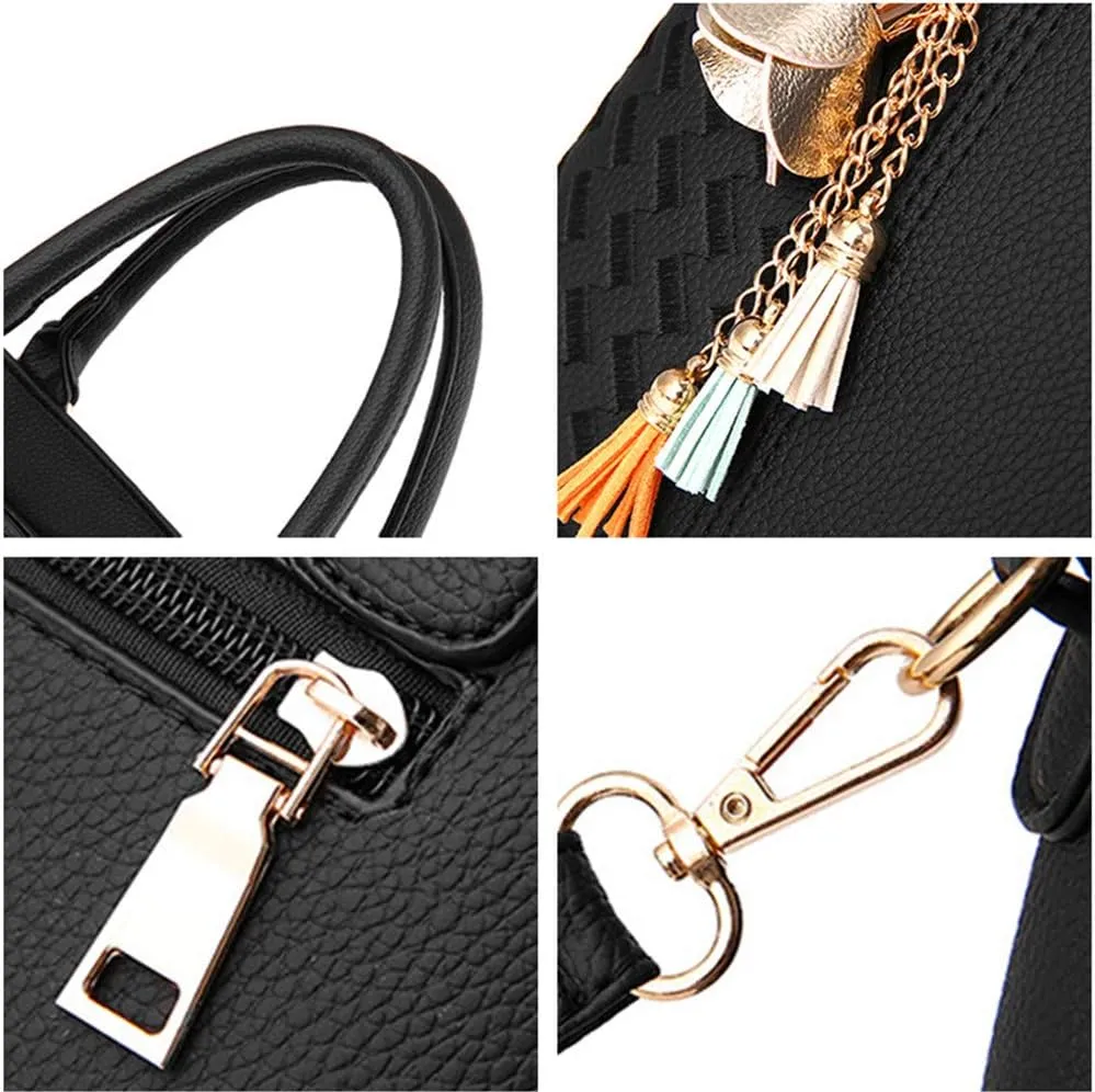 Women Purses Satchel Handbags Ladies Designer Top Handle Tote Bag PU Leather Bag