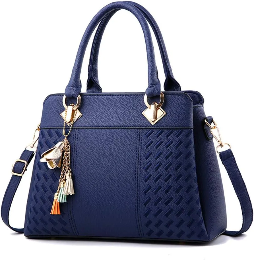 Women Purses Satchel Handbags Ladies Designer Top Handle Tote Bag PU Leather Bag
