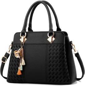 Women Purses Satchel Handbags Ladies Designer Top Handle Tote Bag PU Leather Bag