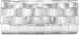 Woven Evening Clutch Purses for Women, PU Crossbody Shoulder Purse Handbag for Evening, Formal Events, Wedding, Party