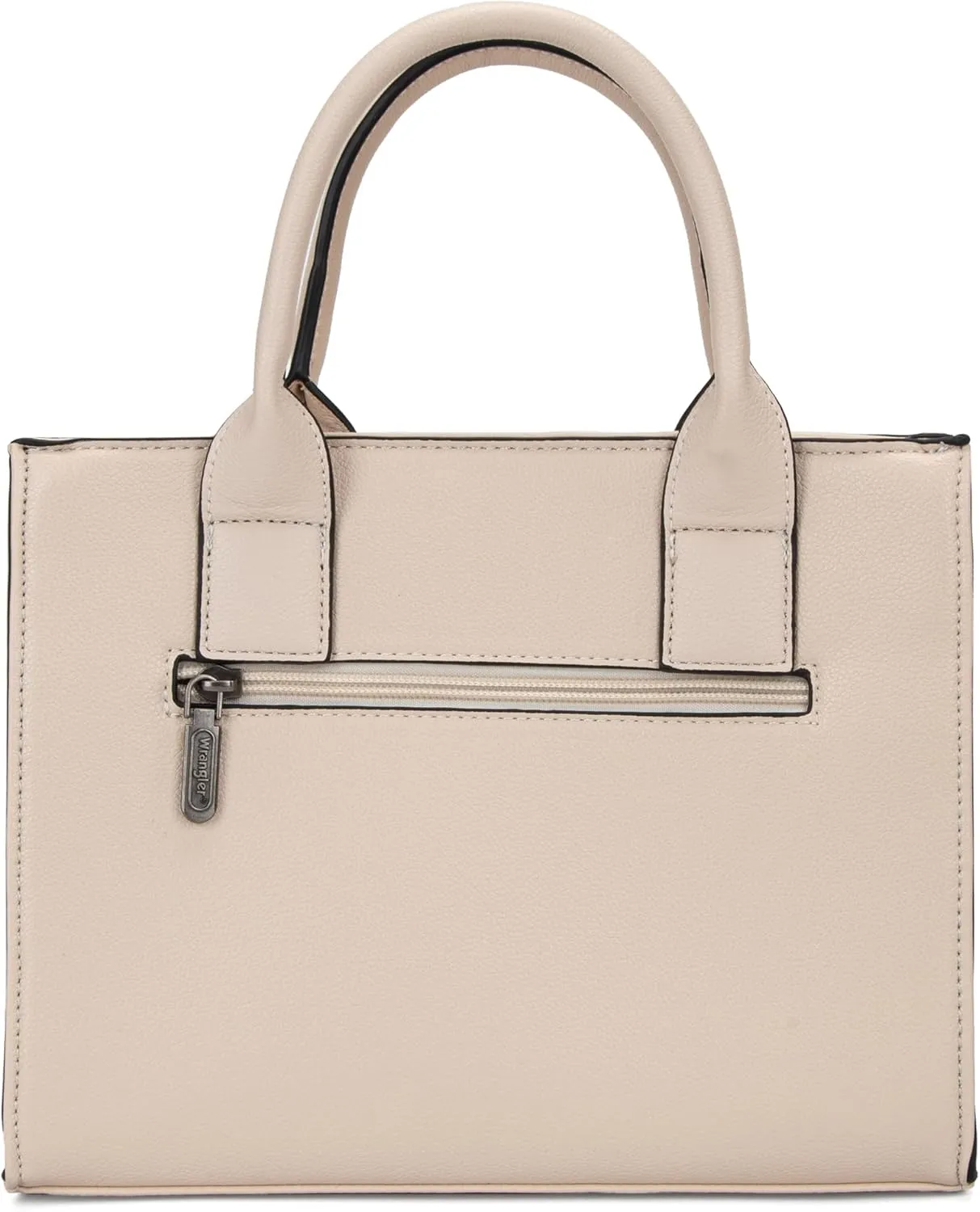 Wrangler Medium Tote Bag for Women Designer Satchel Handbags Top-handle Purses with Strap