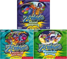 Zoombinis 3 Game Pack - Island Odyssey, Logical Journey, Mountain Rescue